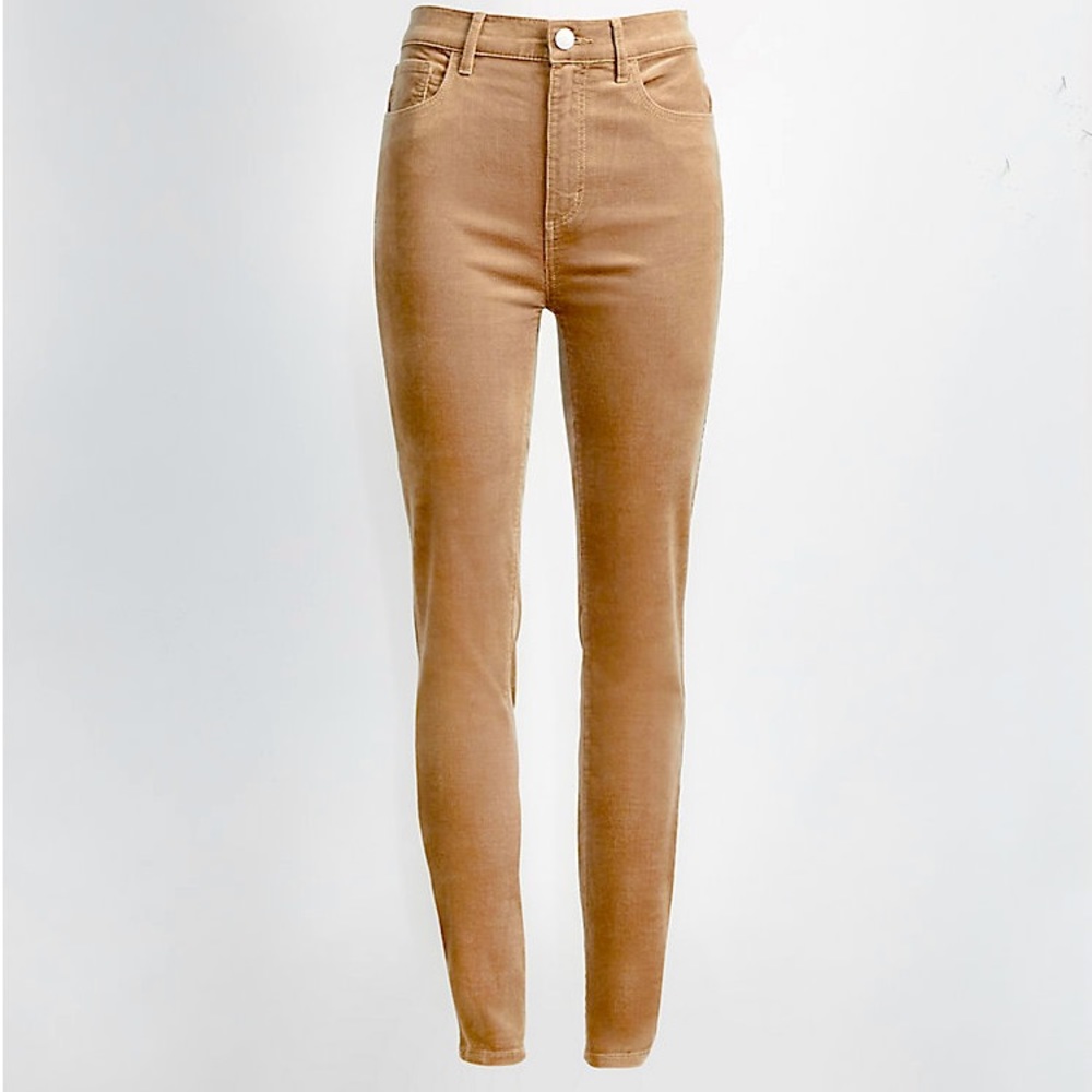 LOFT high waist skinny corduroy pants